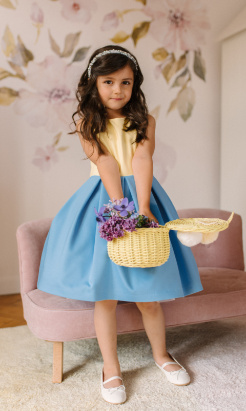 Sukienka dla dziewczynki Madeleine Lemon Heart