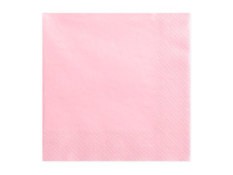 Serwetki papierowe różowe