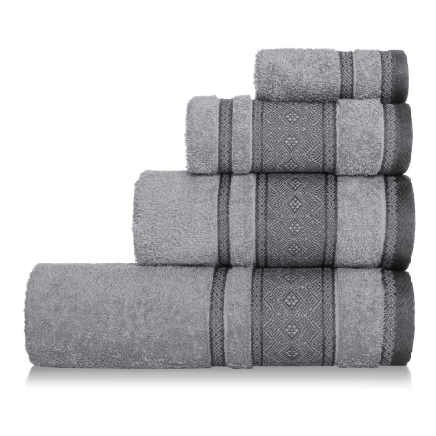 Szary Ręcznik 100x150 PANAMA 100% bawełna