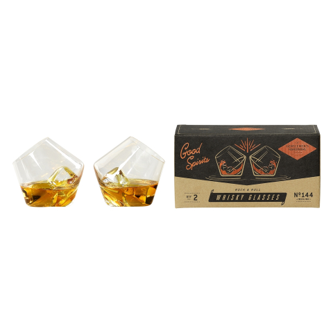 Szklanki do whisky | Obrotowe 230 ml | GENTLEMEN’S HARDWARE