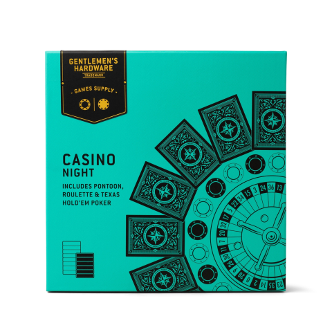 Zestaw gier 'Casino Night' | GENTLEMEN'S HARDWARE