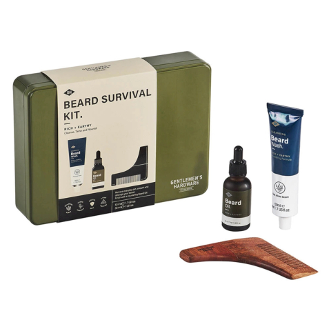 Zestaw podróżny „Beard Survival Kit” | GENTLEMEN’S HARDWARE