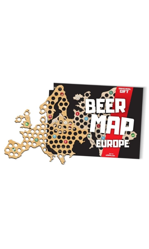 Mapa Piwosza - Europa | MOST WANTED
