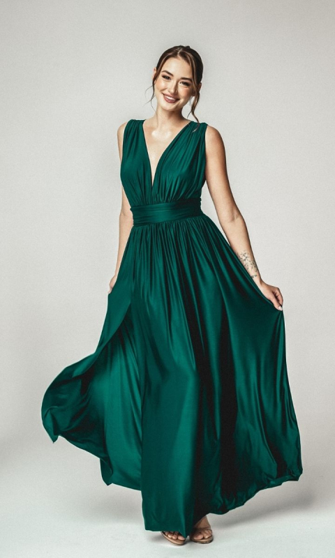 Zielona sukienka Aurelia