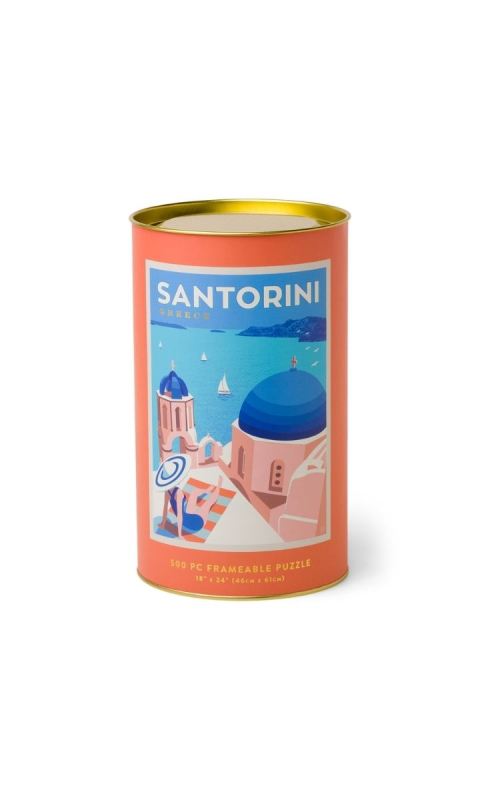 Puzzle w tubie 500 szt. - Santorini | DESIGNWORKS INK
